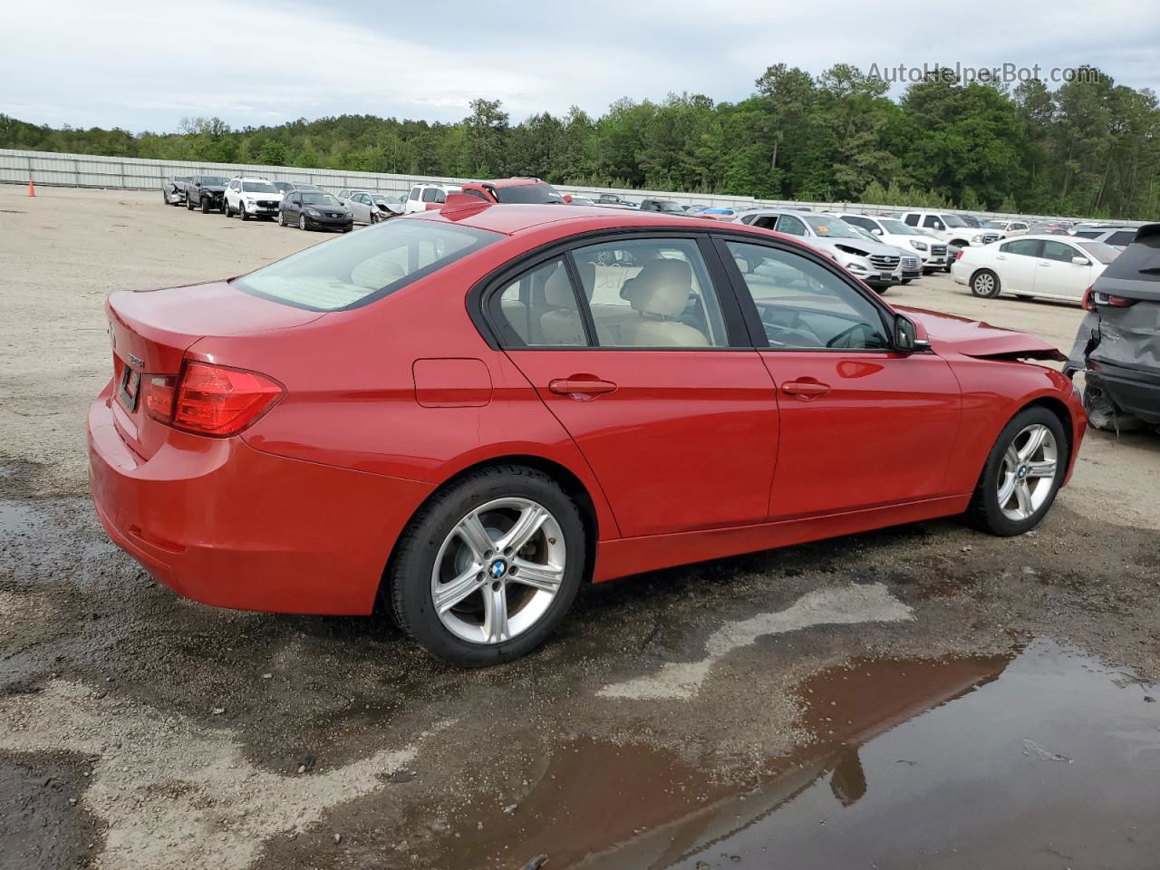 2014 Bmw 328 Xi Sulev Red vin: WBA3B5C51EP544014