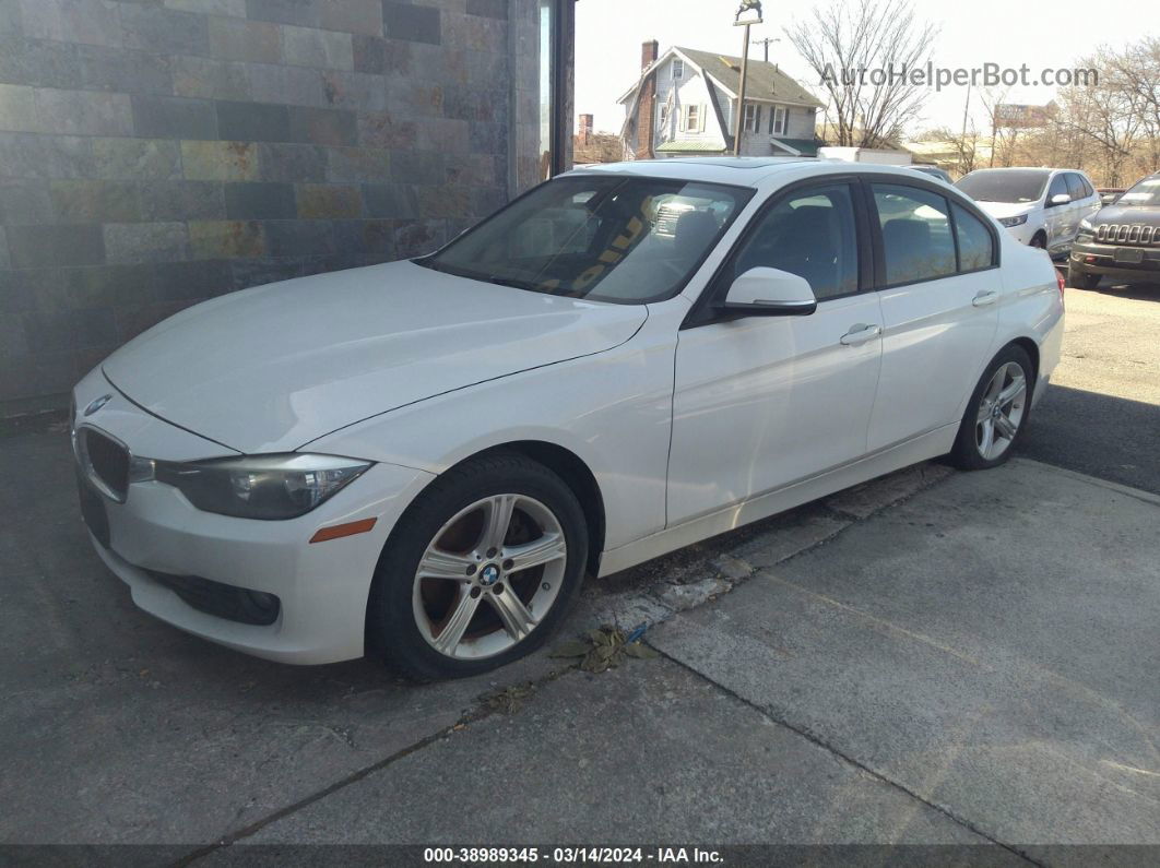 2015 Bmw 328i Xdrive White vin: WBA3B5C51FF959910