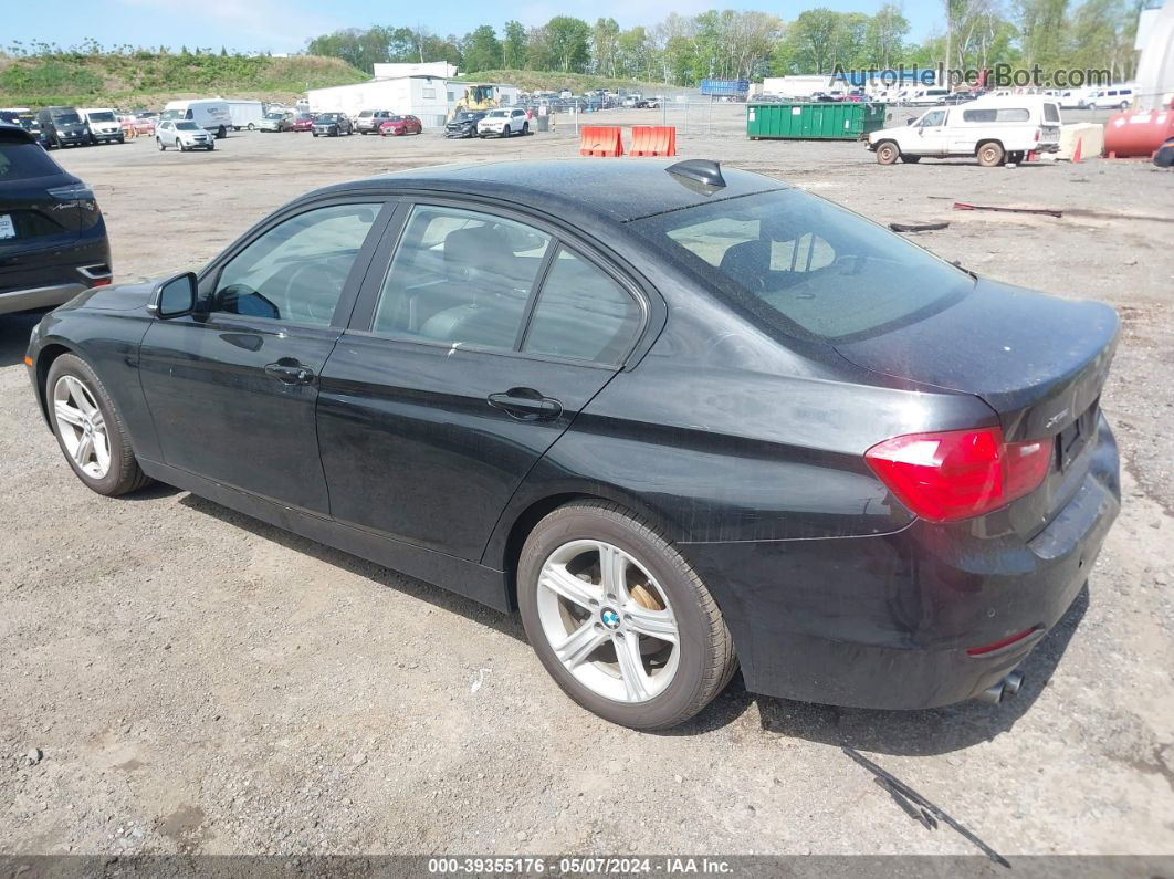 2015 Bmw 328i Xdrive Black vin: WBA3B5C51FF961995