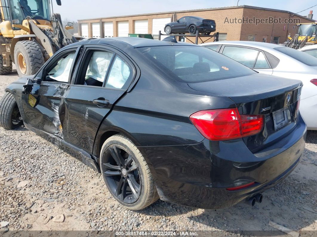 2014 Bmw 328i Xdrive Black vin: WBA3B5C52EP543177