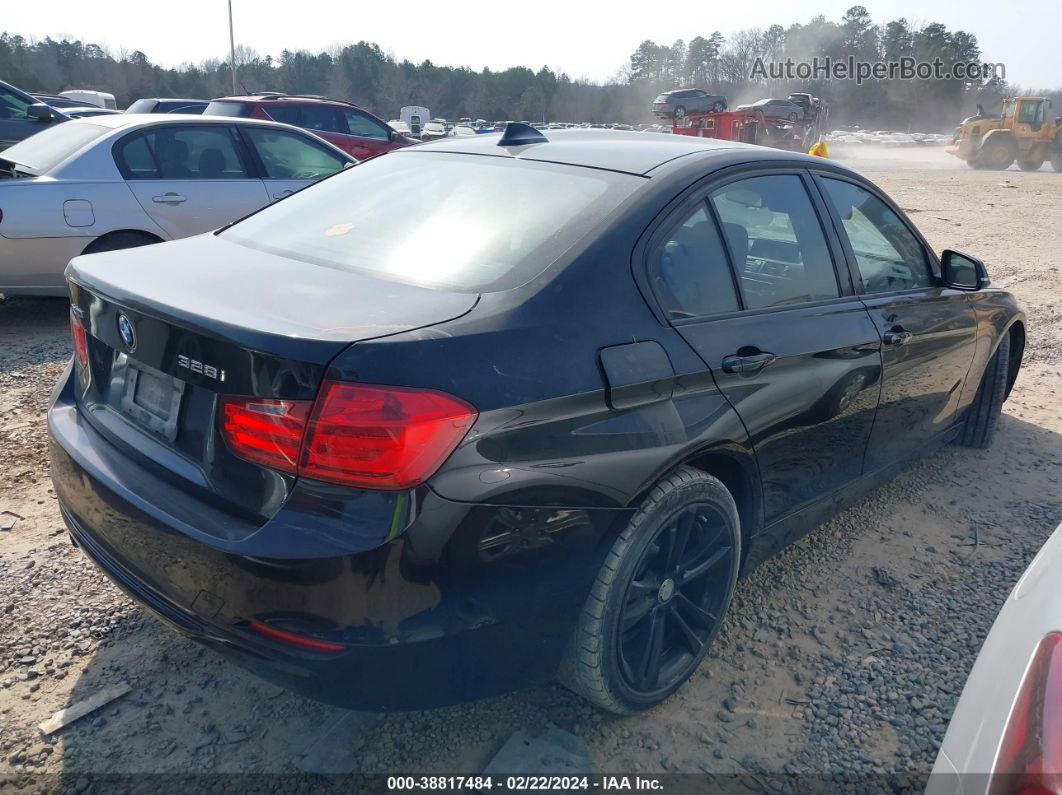 2014 Bmw 328i Xdrive Black vin: WBA3B5C52EP543177