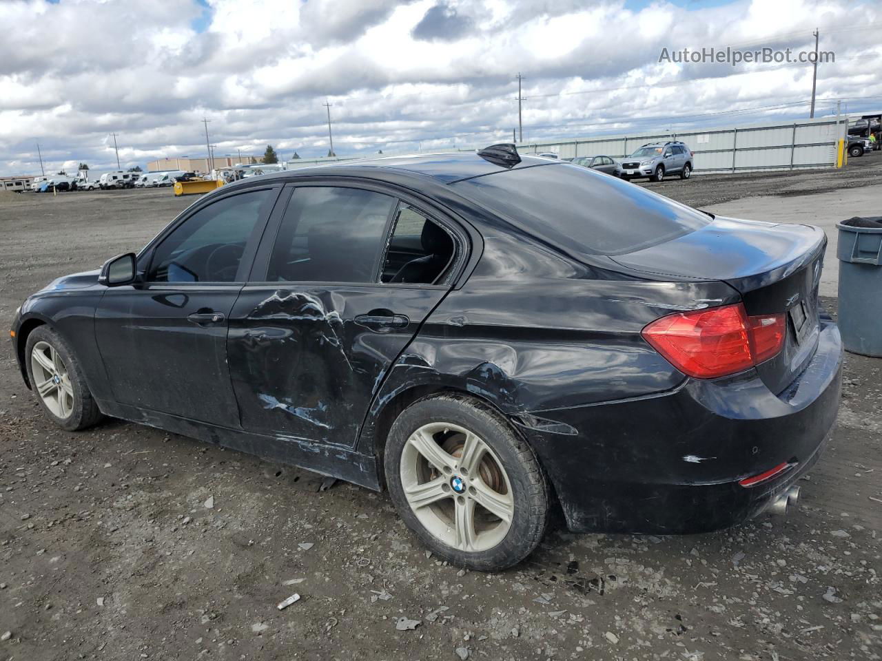 2015 Bmw 328 Xi Sulev Черный vin: WBA3B5C52FF959978