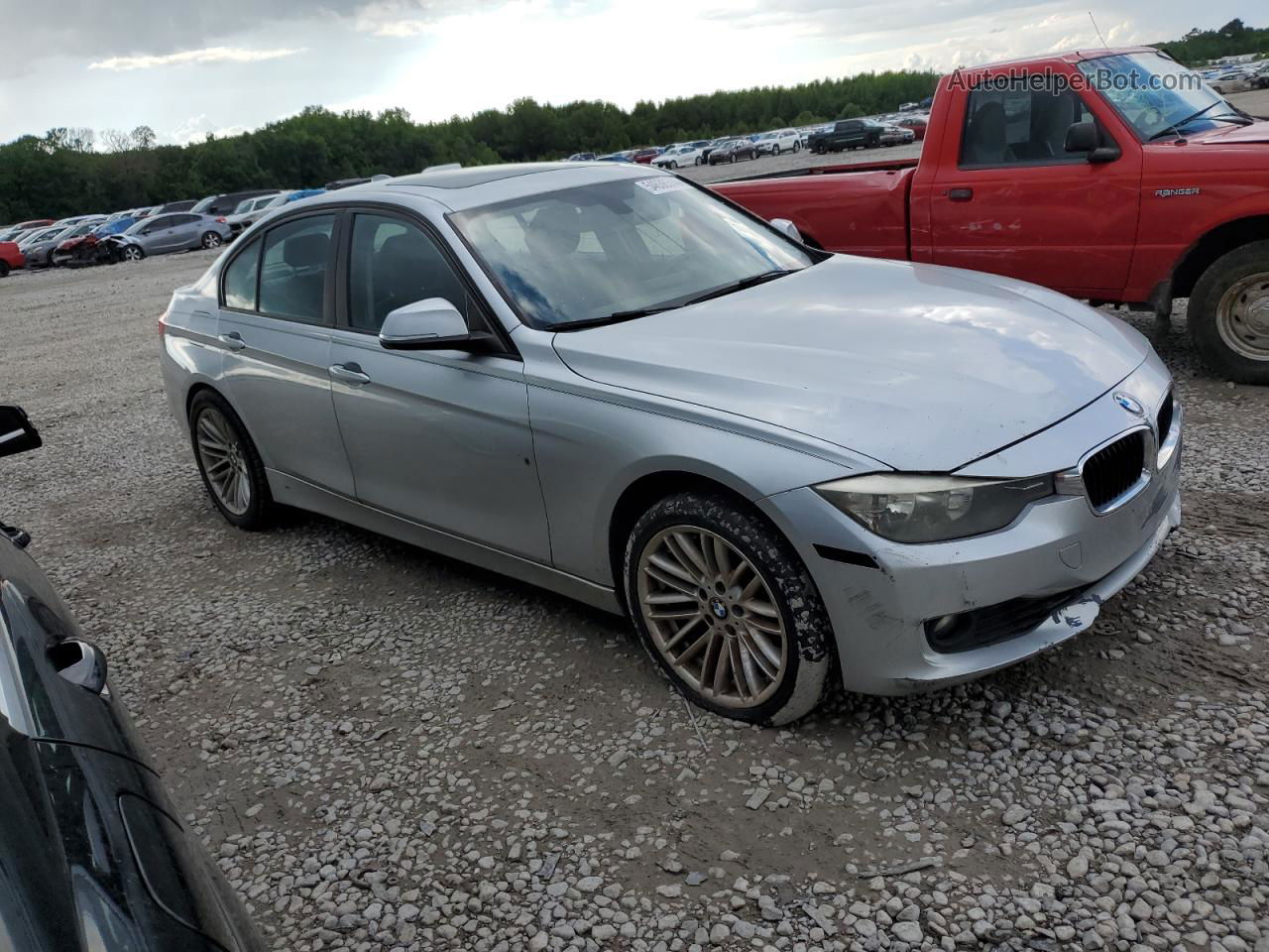 2015 Bmw 328 Xi Sulev Silver vin: WBA3B5C52FP654720