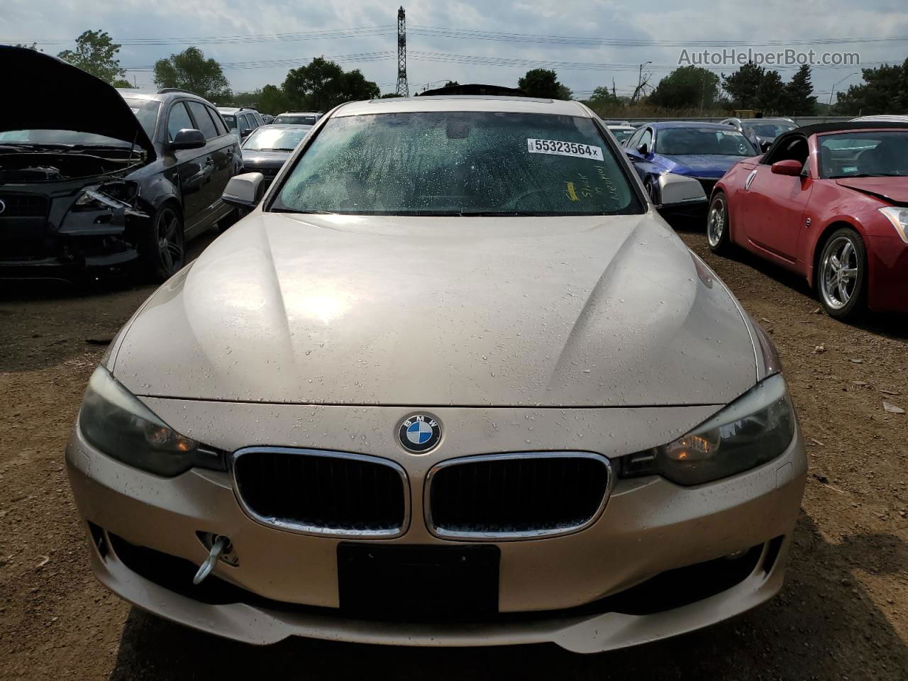 2013 Bmw 328 Xi Sulev Beige vin: WBA3B5C53DF138966