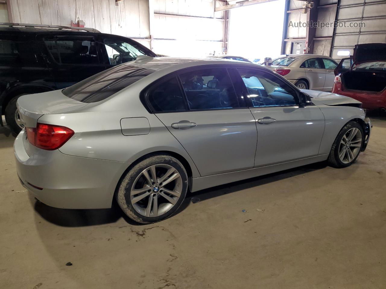 2013 Bmw 328 Xi Sulev Silver vin: WBA3B5C53DF595535