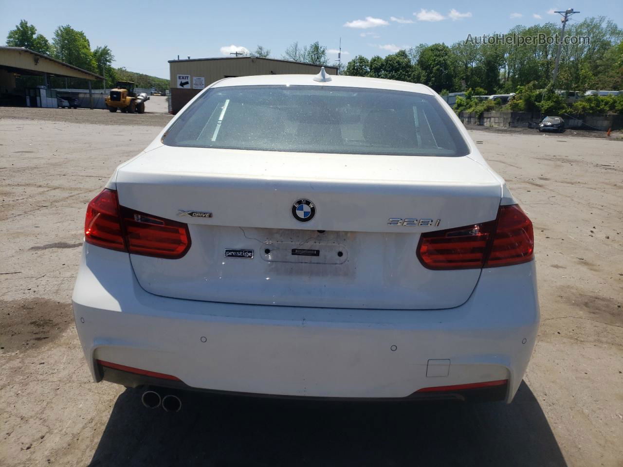 2014 Bmw 328 Xi Sulev Белый vin: WBA3B5C53EP539977