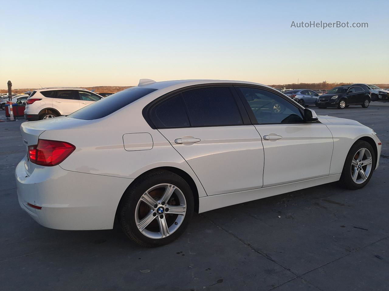 2014 Bmw 328 Xi Sulev White vin: WBA3B5C53EP543527