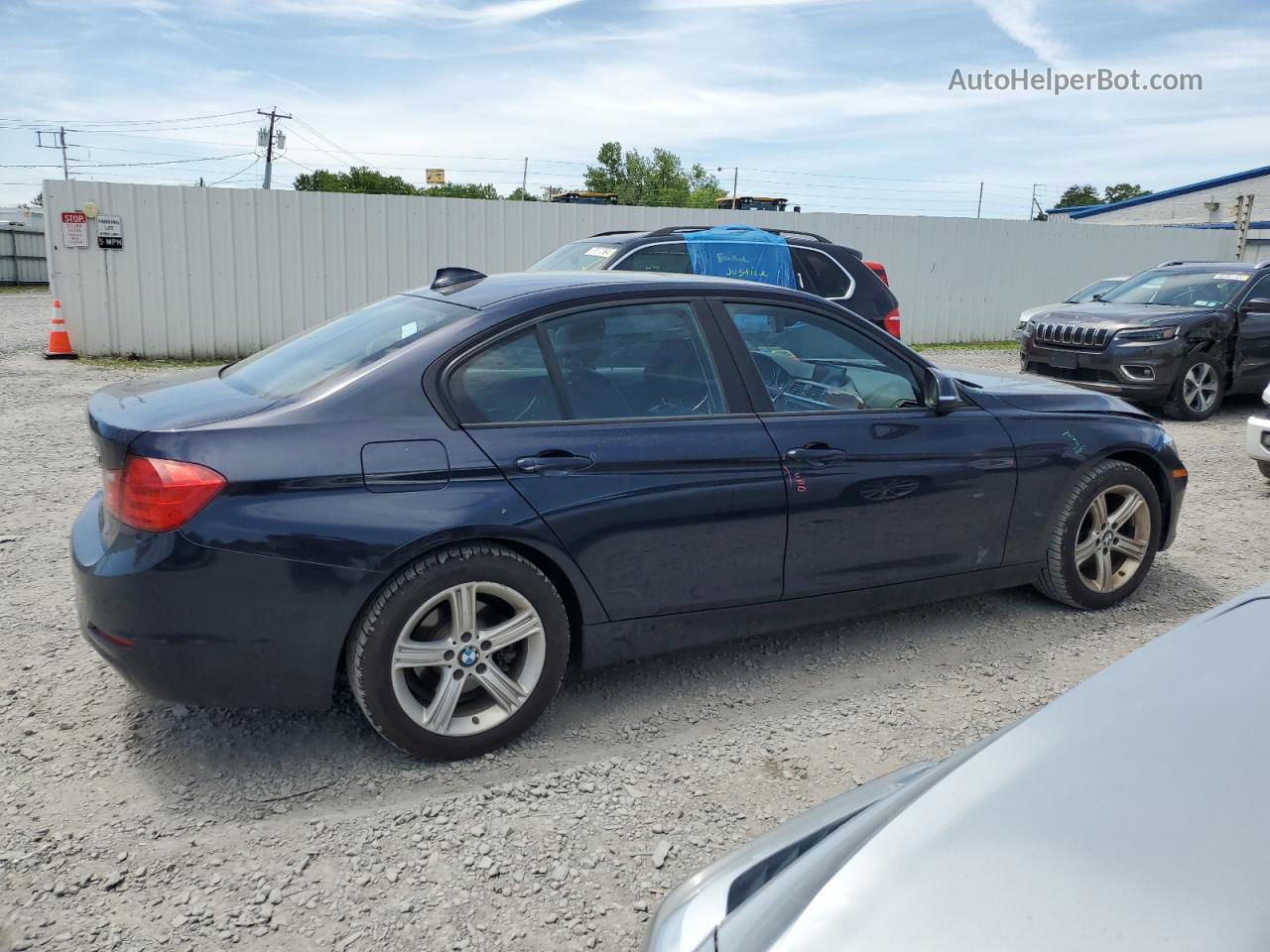 2015 Bmw 328 Xi Sulev Blue vin: WBA3B5C53FP653706