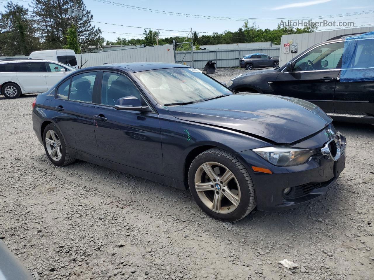 2015 Bmw 328 Xi Sulev Blue vin: WBA3B5C53FP653706