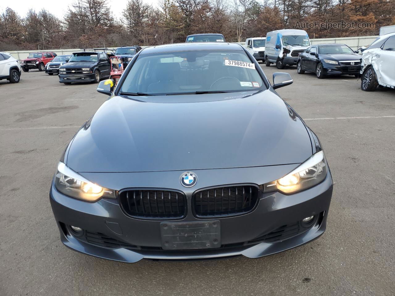 2013 Bmw 328 Xi Sulev Gray vin: WBA3B5C54DF597729