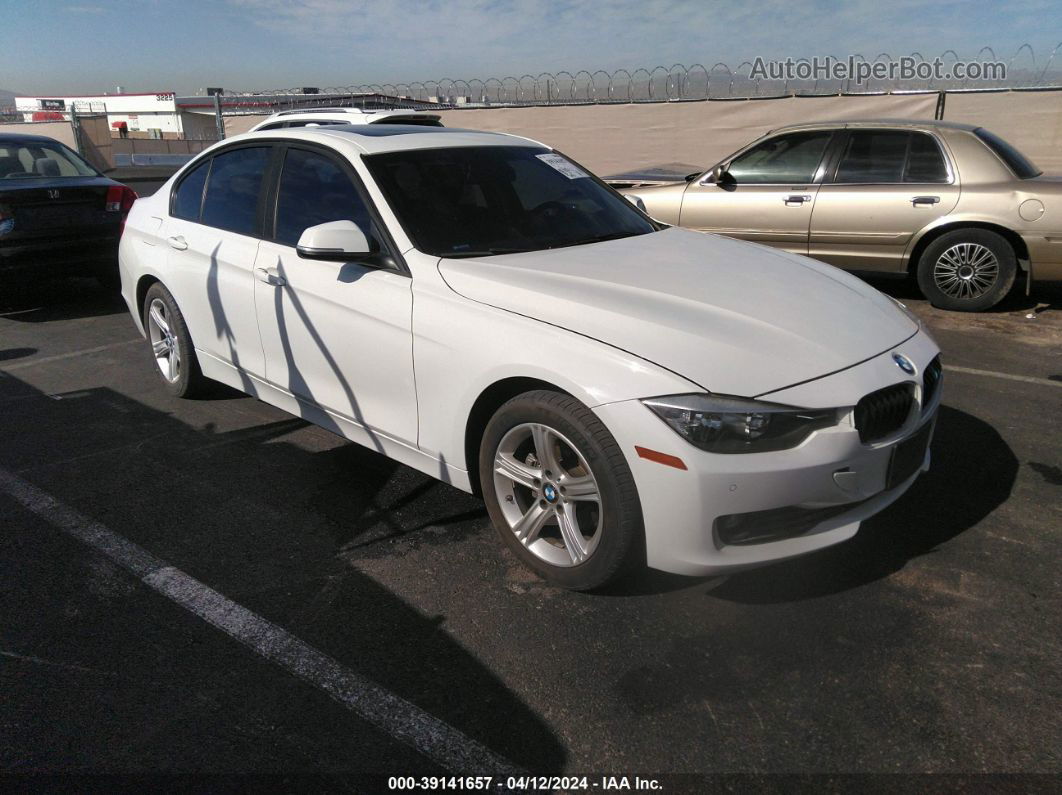 2015 Bmw 328i Xdrive White vin: WBA3B5C54FF962736