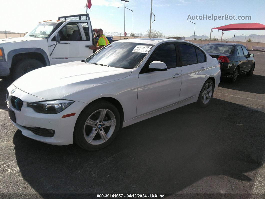 2015 Bmw 328i Xdrive White vin: WBA3B5C54FF962736