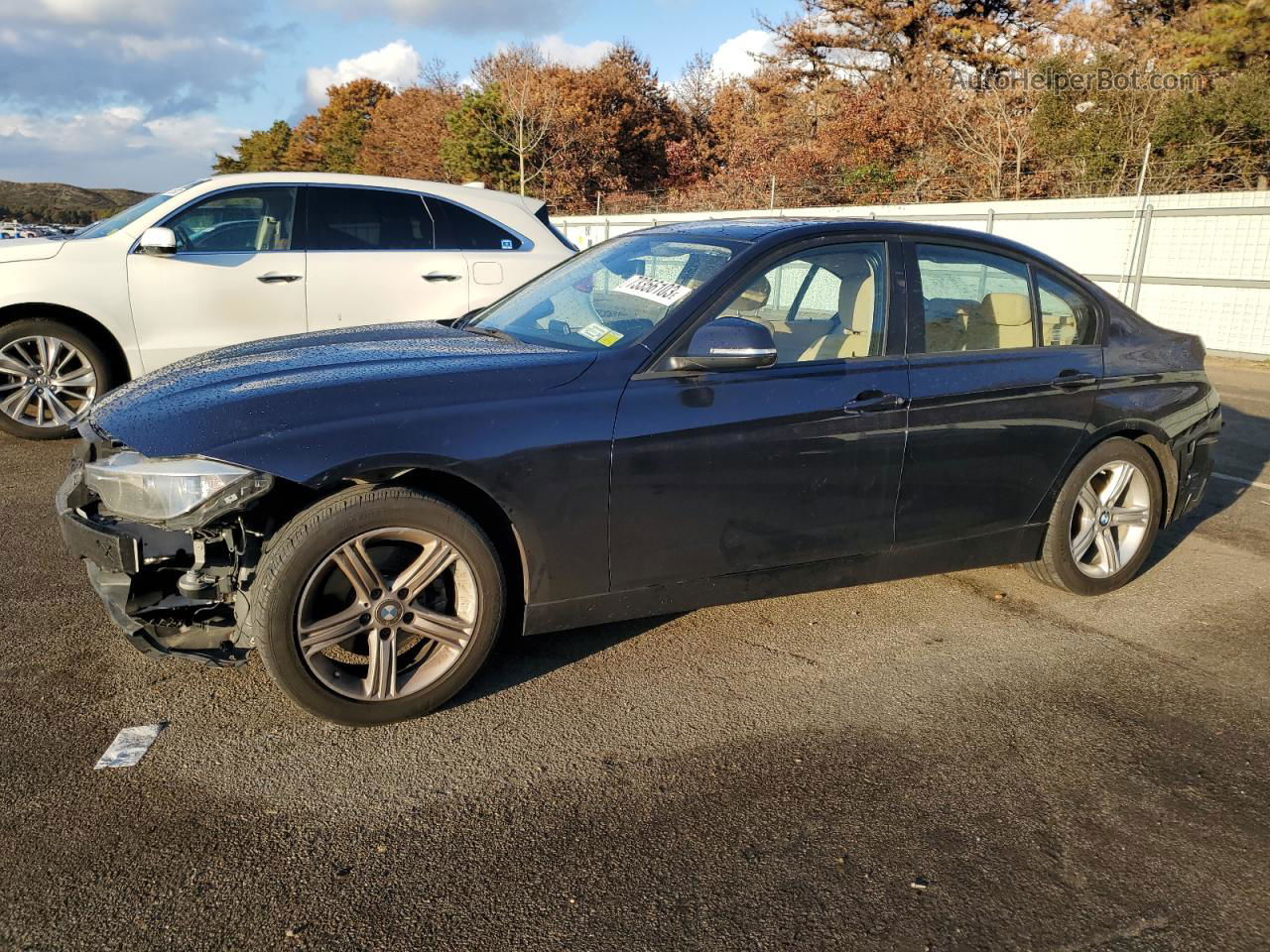 2013 Bmw 328 Xi Sulev Blue vin: WBA3B5C55DF596279