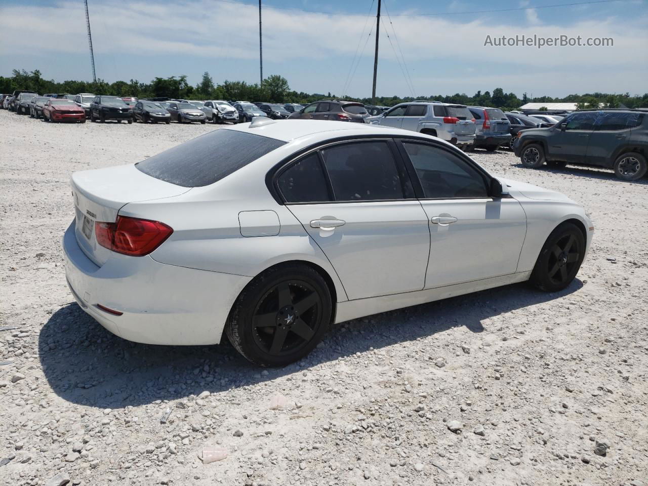 2013 Bmw 328 Xi Sulev White vin: WBA3B5C55DF598176