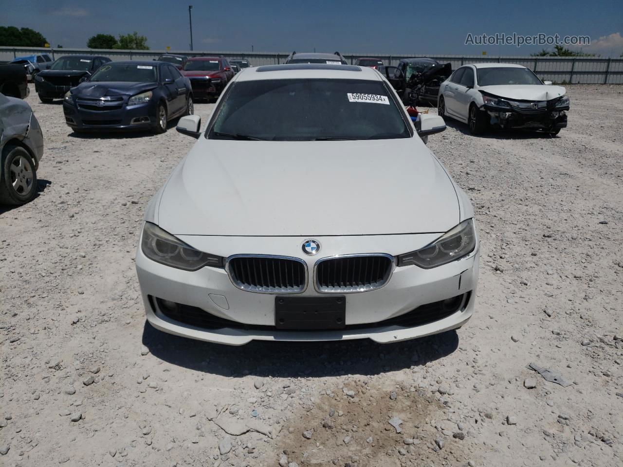 2013 Bmw 328 Xi Sulev White vin: WBA3B5C55DF598176