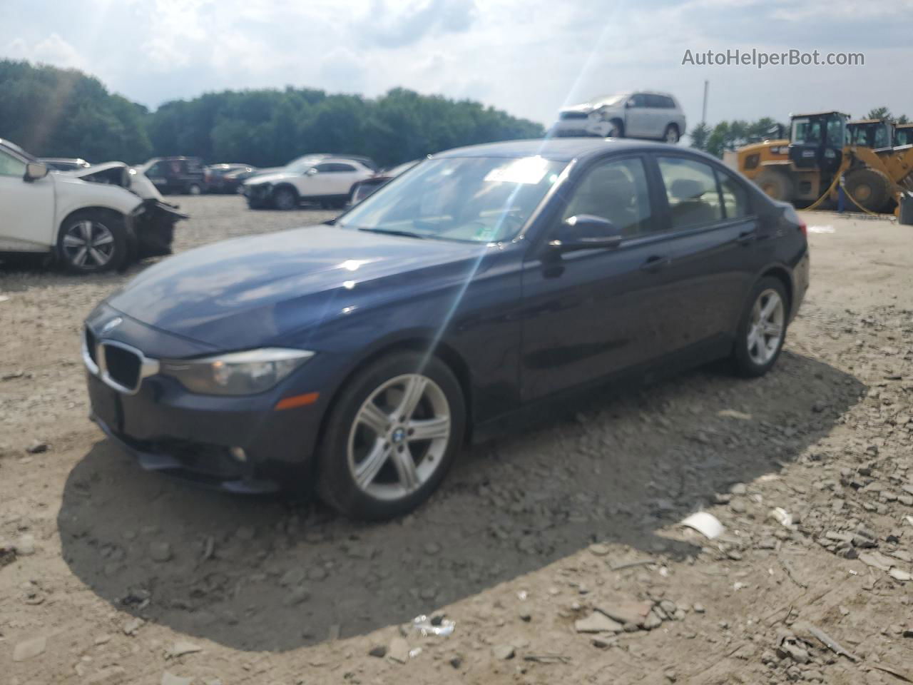 2014 Bmw 328 Xi Sulev Blue vin: WBA3B5C55EF959035