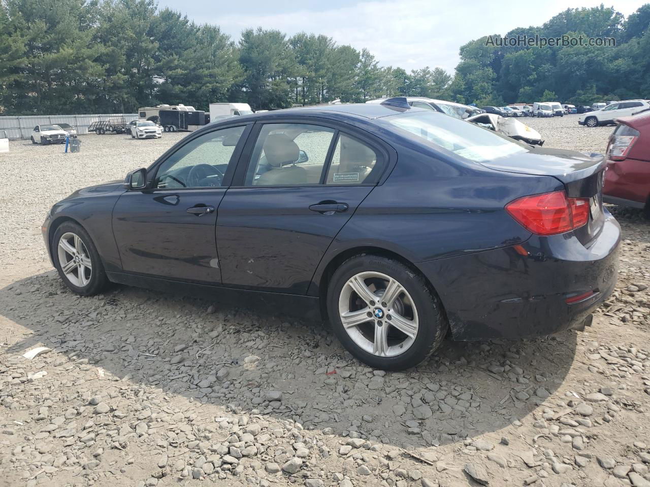 2014 Bmw 328 Xi Sulev Blue vin: WBA3B5C55EF959035