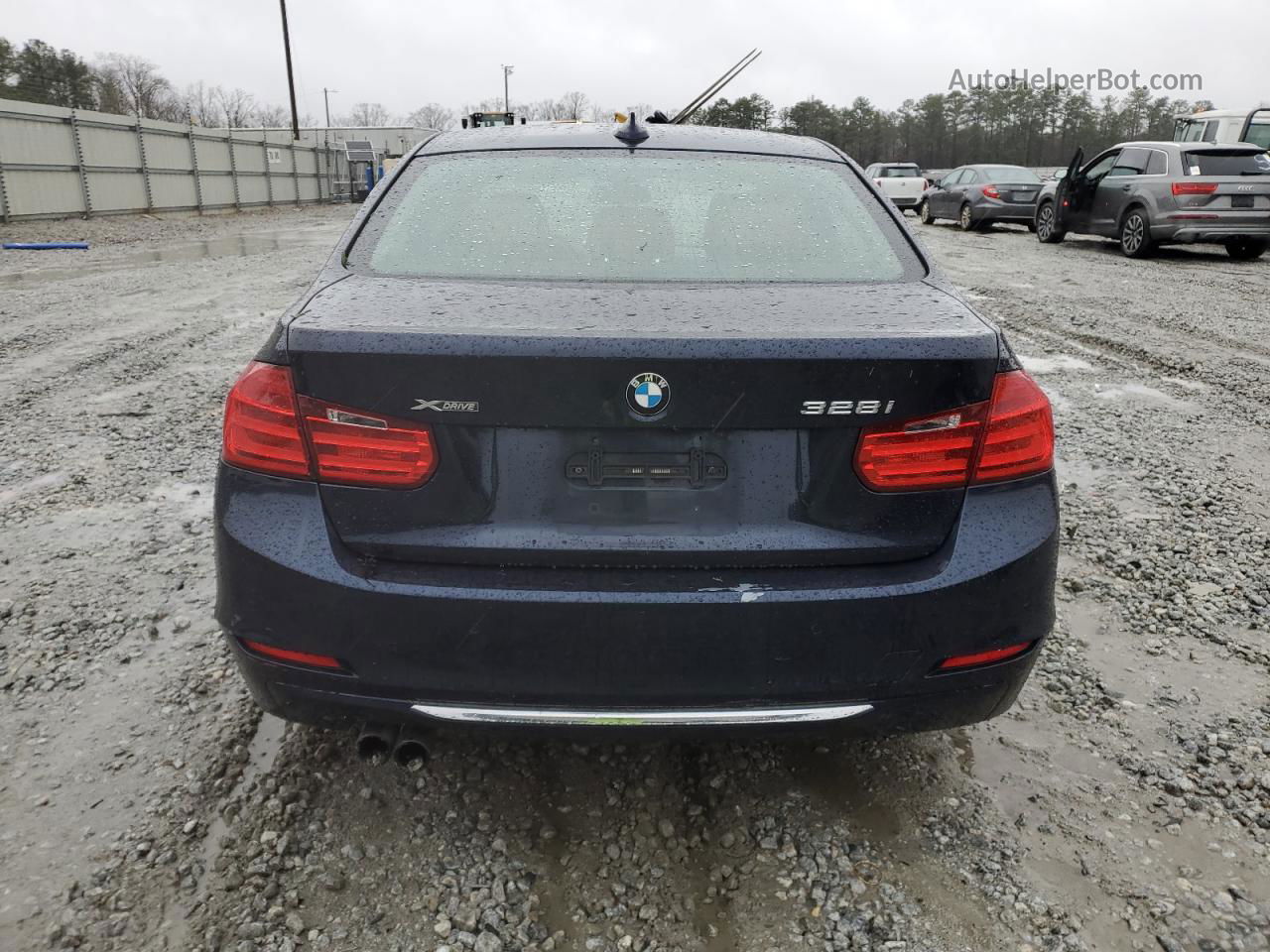 2014 Bmw 328 Xi Sulev Blue vin: WBA3B5C55EP542363