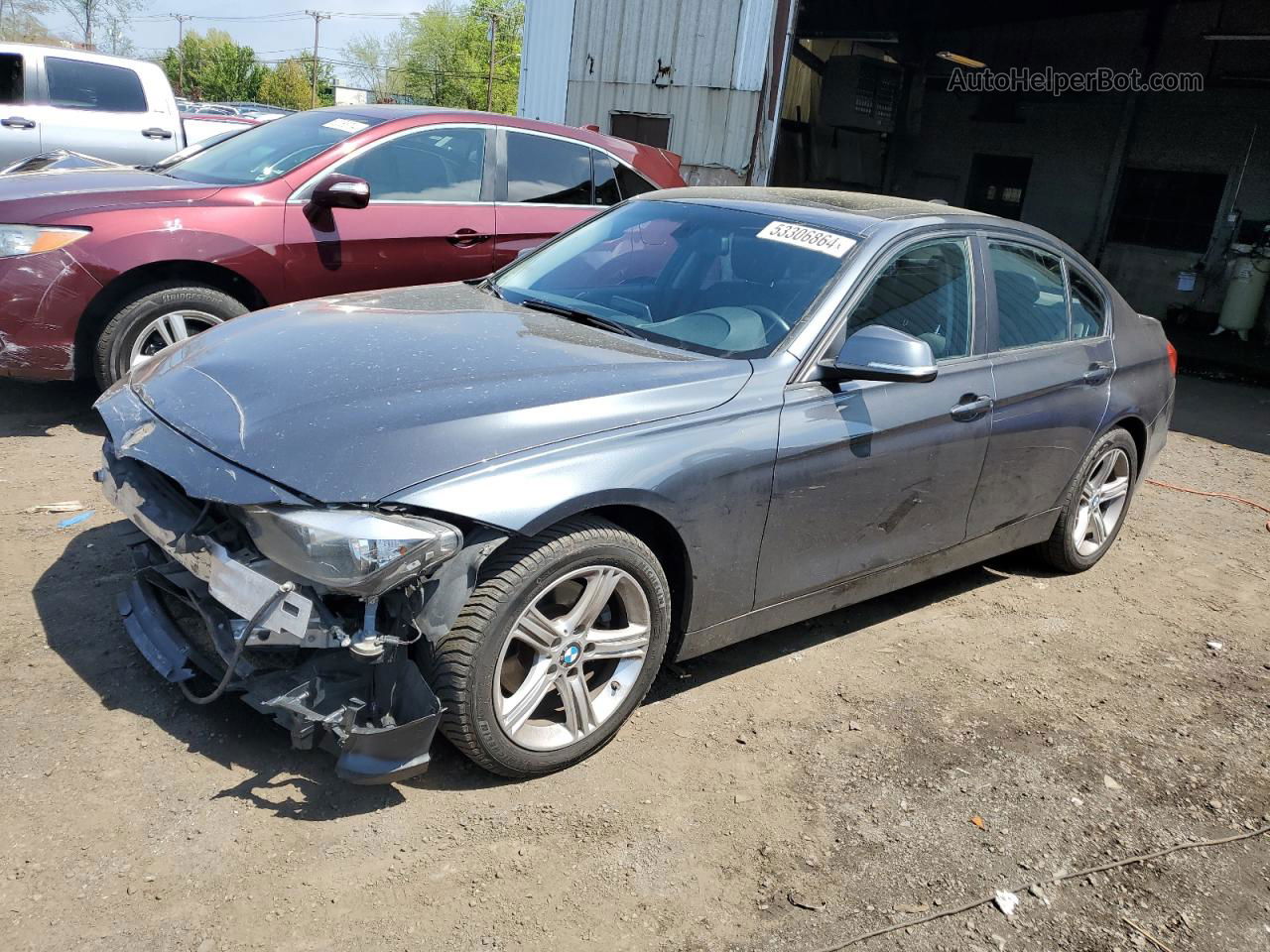 2014 Bmw 328 Xi Sulev Charcoal vin: WBA3B5C56EF599760