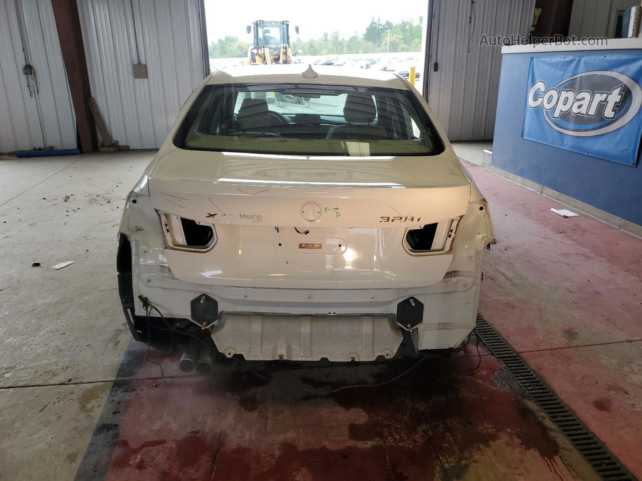 2014 Bmw 328 Xi Sulev White vin: WBA3B5C56EP539214
