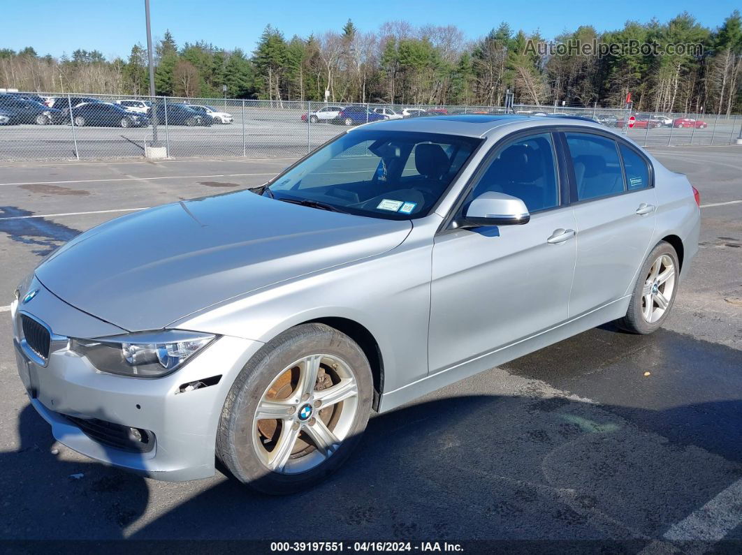 2013 Bmw 328i Xdrive Silver vin: WBA3B5C57DF594582