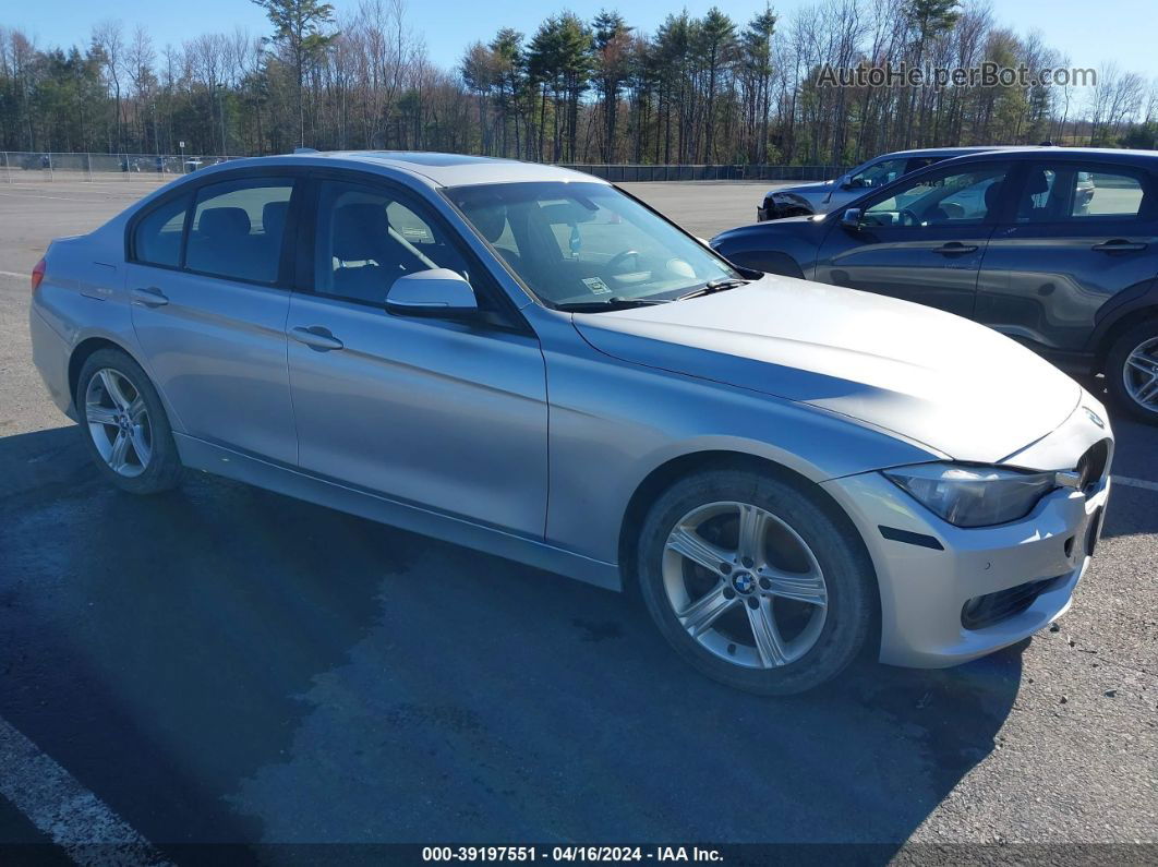 2013 Bmw 328i Xdrive Silver vin: WBA3B5C57DF594582