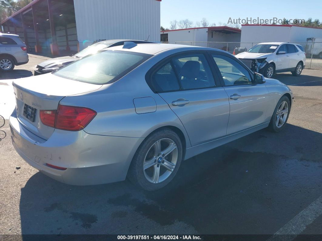 2013 Bmw 328i Xdrive Silver vin: WBA3B5C57DF594582