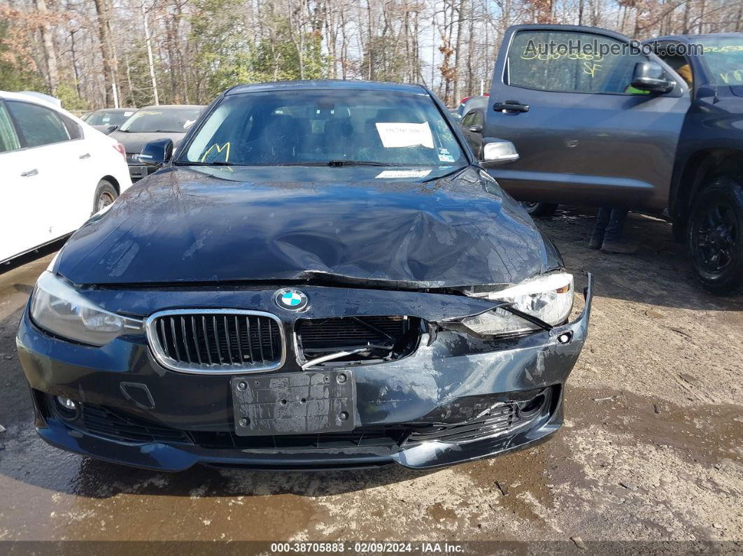 2014 Bmw 328i Xdrive Black vin: WBA3B5C57EP540310