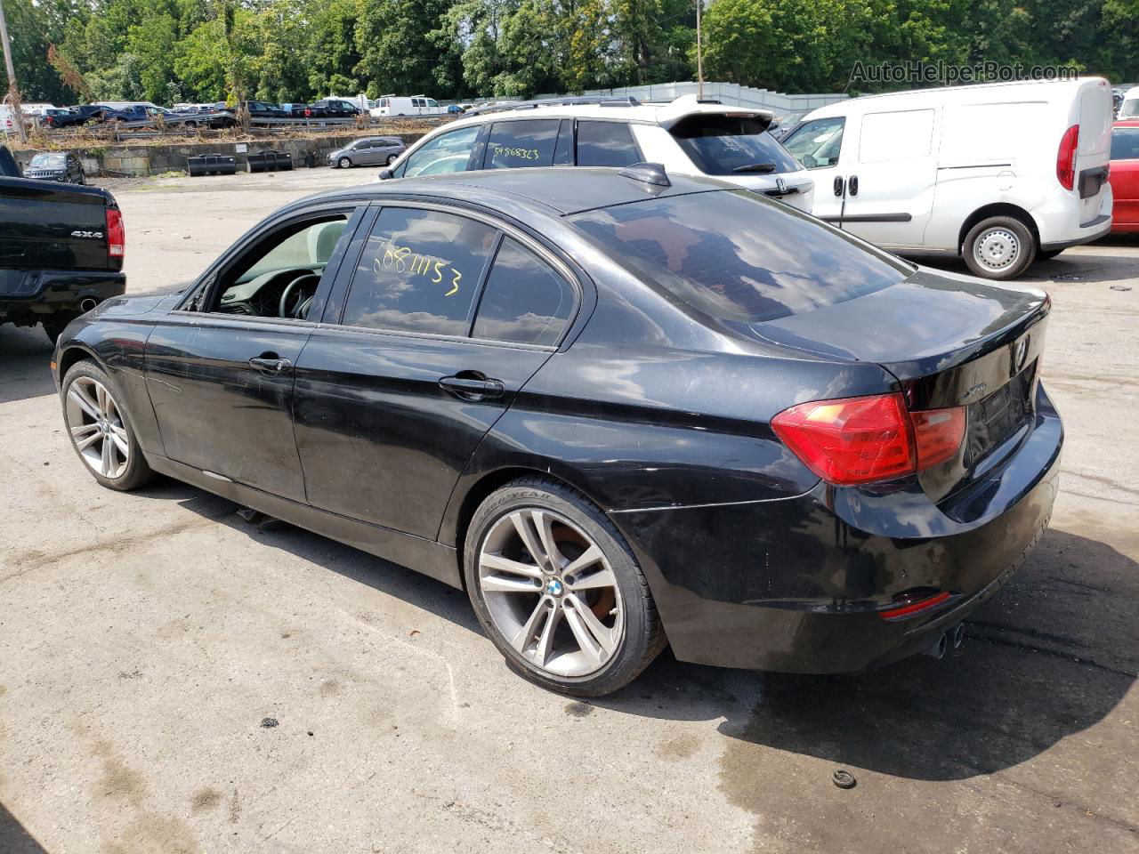 2014 Bmw 328 Xi Sulev Черный vin: WBA3B5C57EP541988