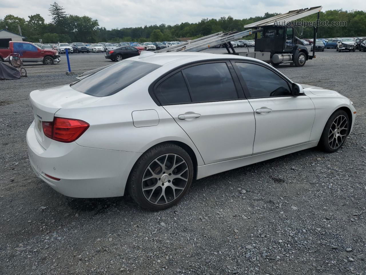 2013 Bmw 328 Xi Sulev White vin: WBA3B5C58DF138820