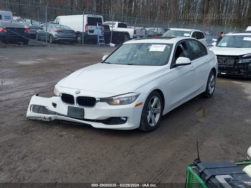 2013 Bmw 328i Xdrive White vin: WBA3B5C58DF595773