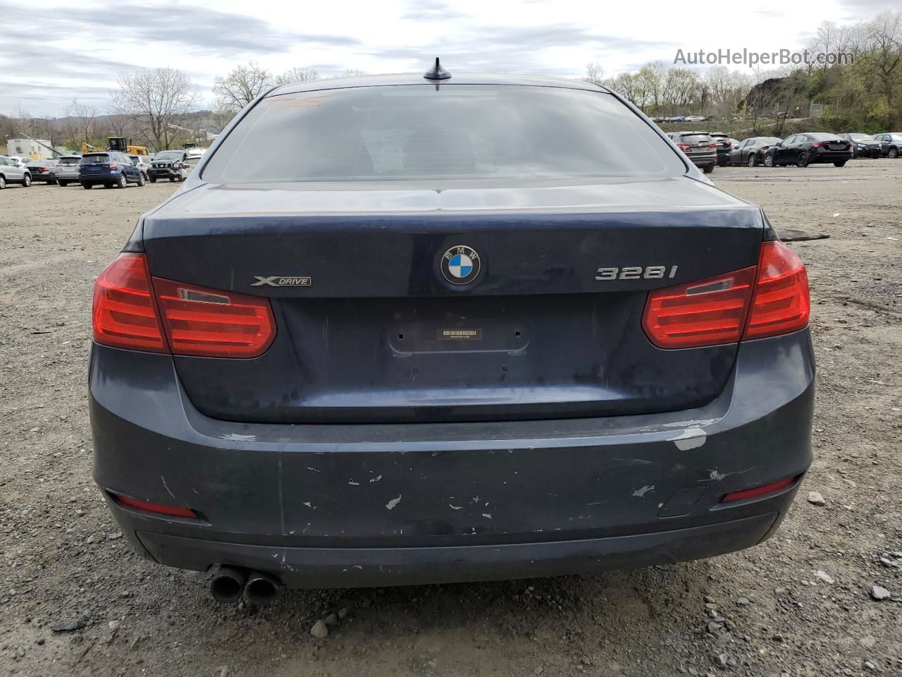 2012 Bmw 328 Xi Sulev Blue vin: WBA3B5C58DF596289