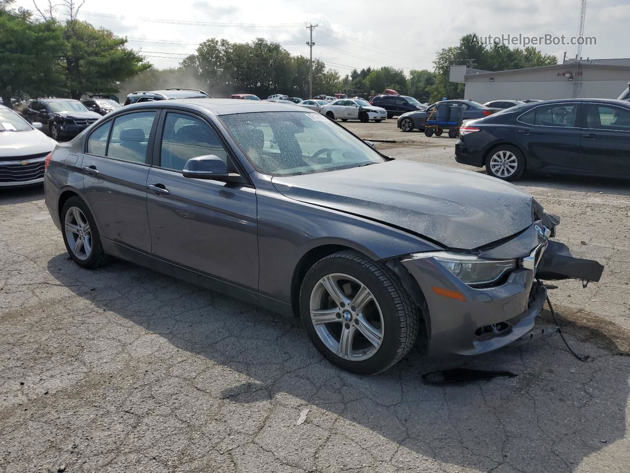 2013 Bmw 328 Xi Sulev Серый vin: WBA3B5C58DF598866