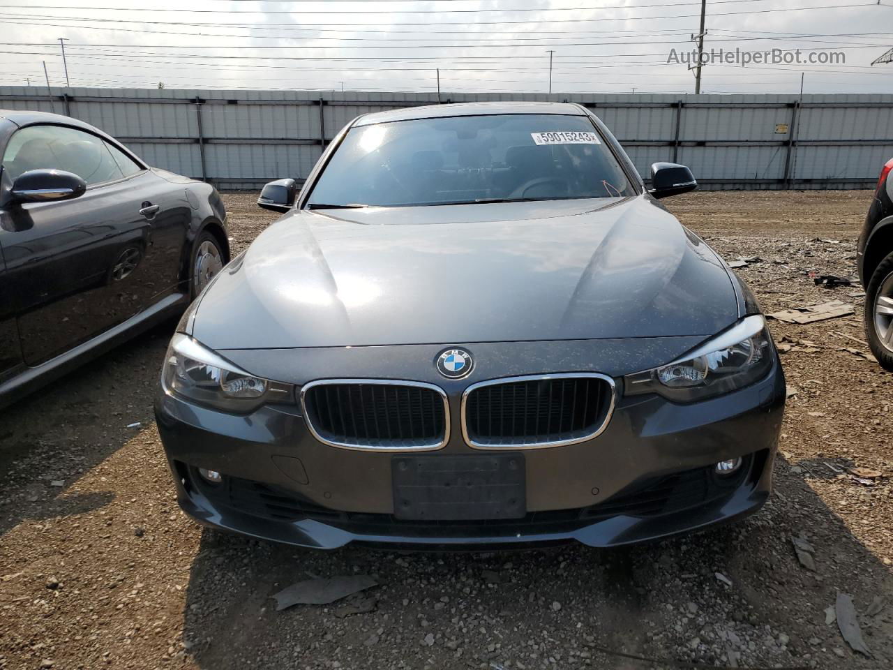 2014 Bmw 328 Xi Sulev Gray vin: WBA3B5C58EP541756