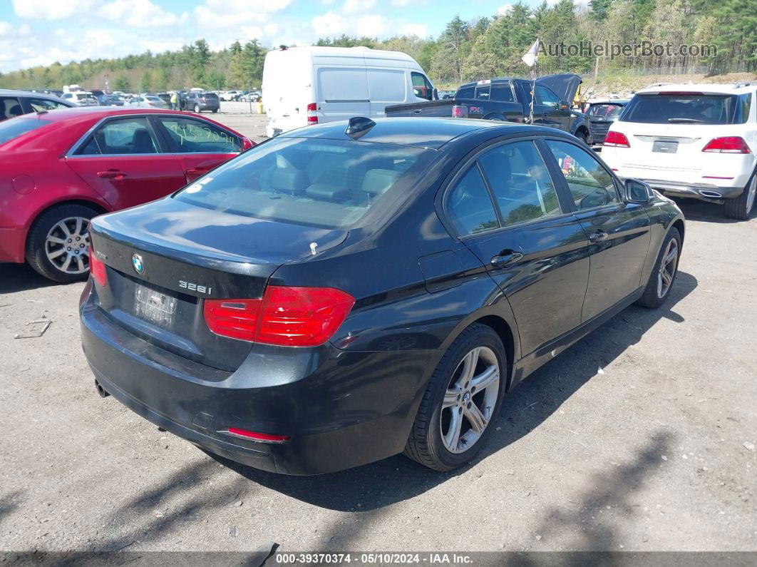 2014 Bmw 328i Xdrive Black vin: WBA3B5C58EP544284