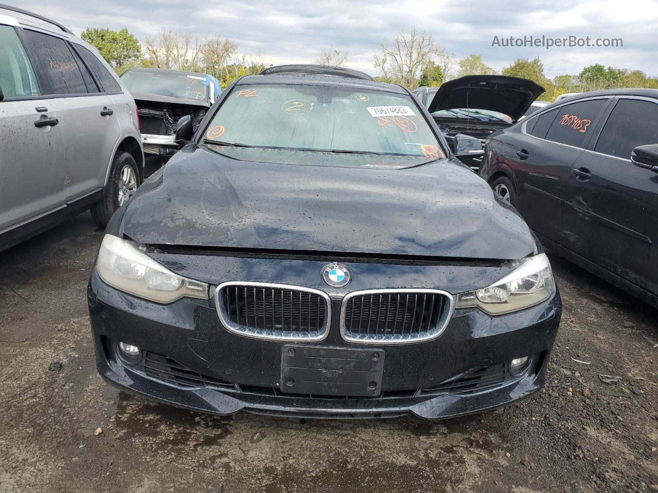 2015 Bmw 328 Xi Sulev Черный vin: WBA3B5C58FF962321