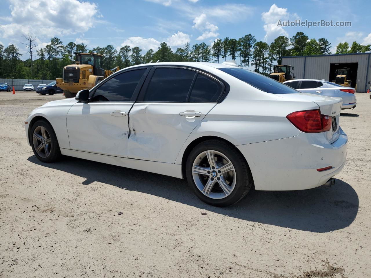 2015 Bmw 328 Xi Sulev White vin: WBA3B5C58FP653782