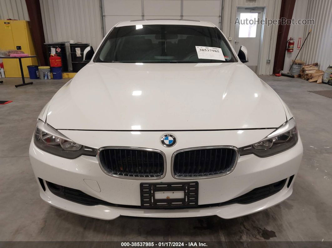 2013 Bmw 328i Xdrive White vin: WBA3B5C59DF593398