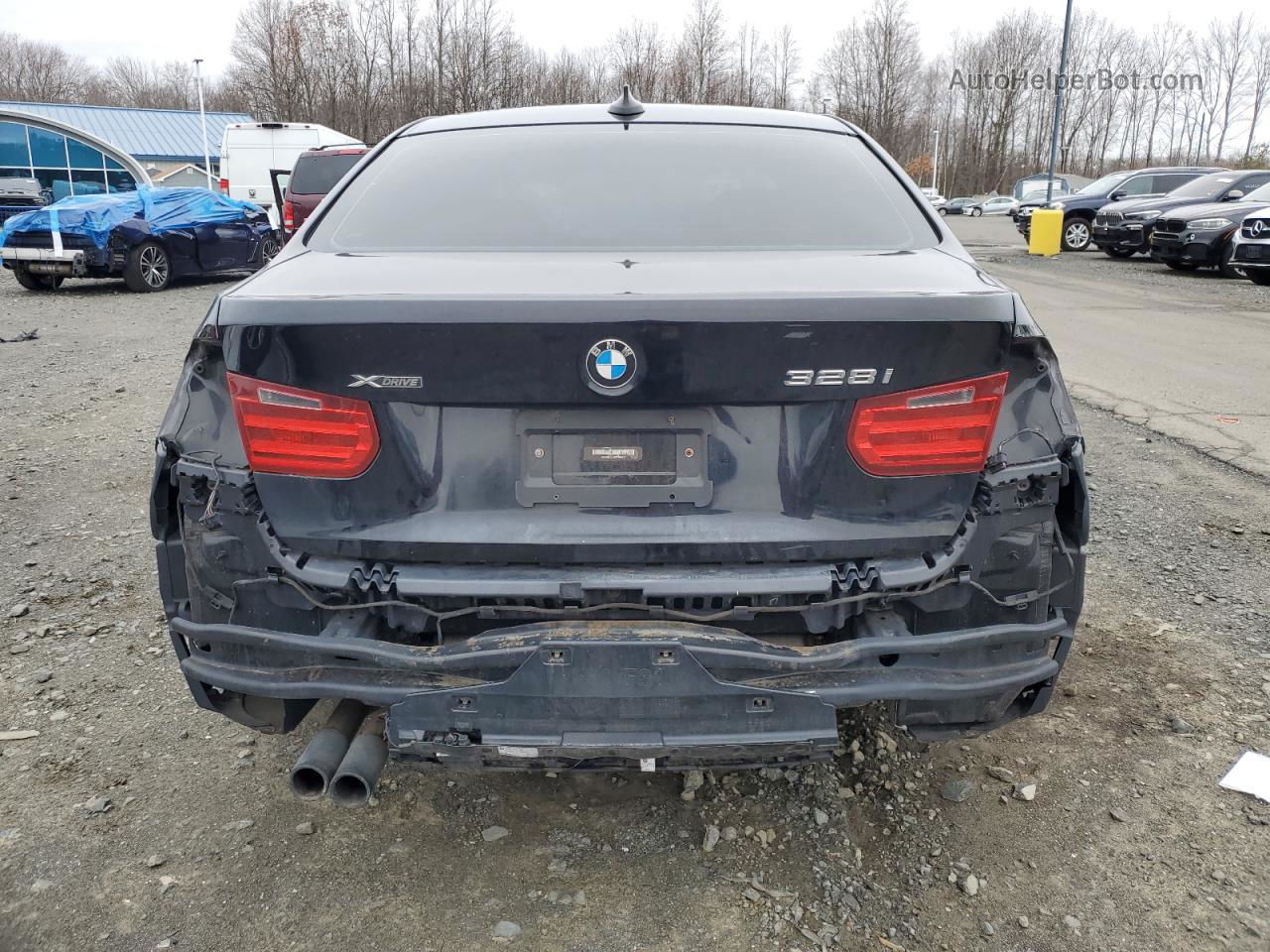 2013 Bmw 328 Xi Sulev Black vin: WBA3B5C59DF594227