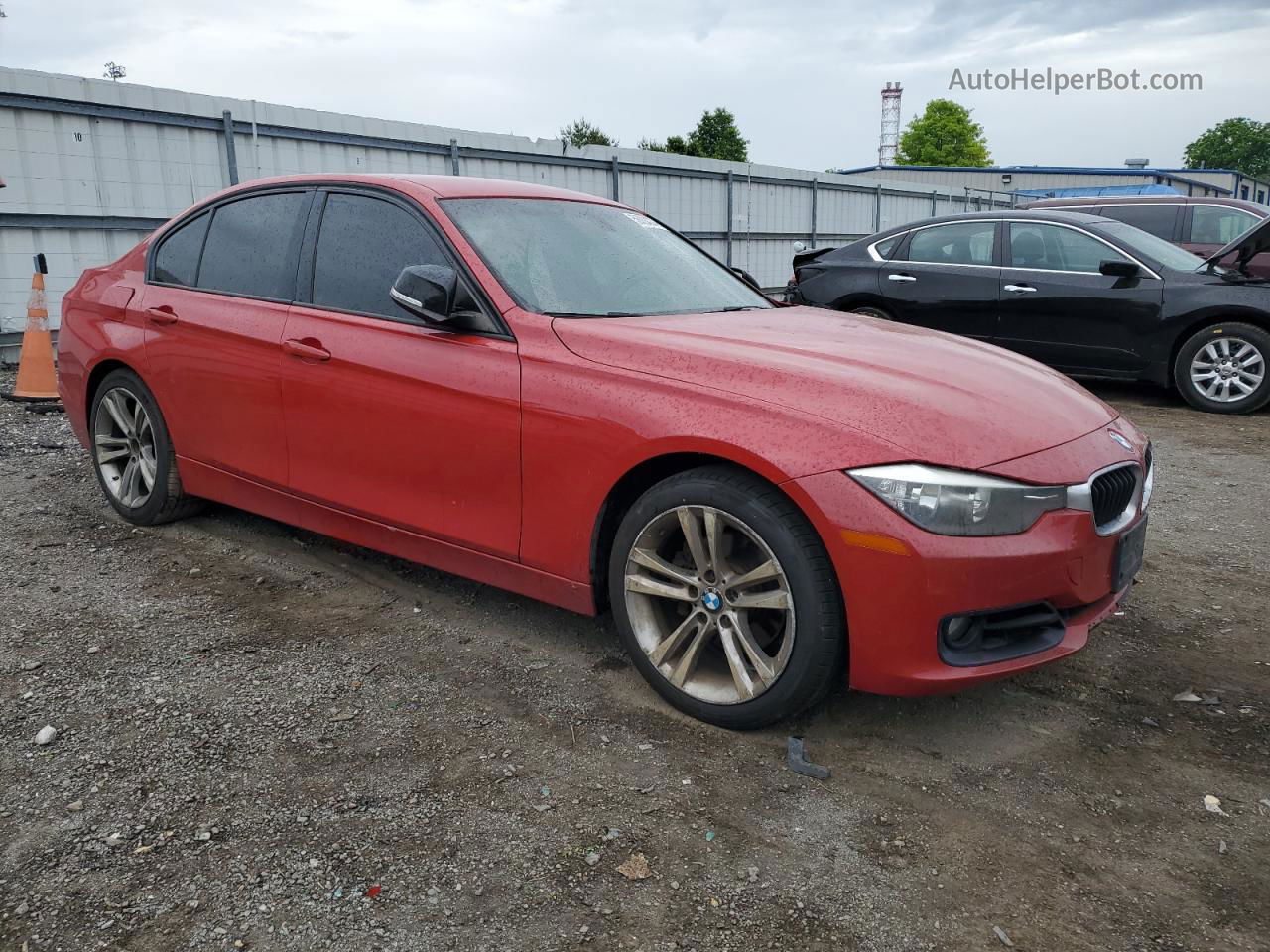 2013 Bmw 328 Xi Sulev Красный vin: WBA3B5C59DJ599215