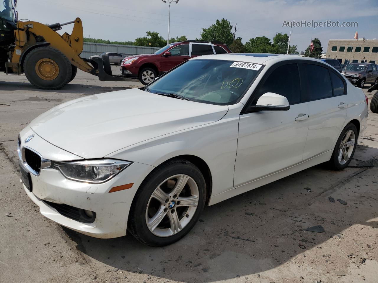 2014 Bmw 328 Xi Sulev White vin: WBA3B5C59EF959247