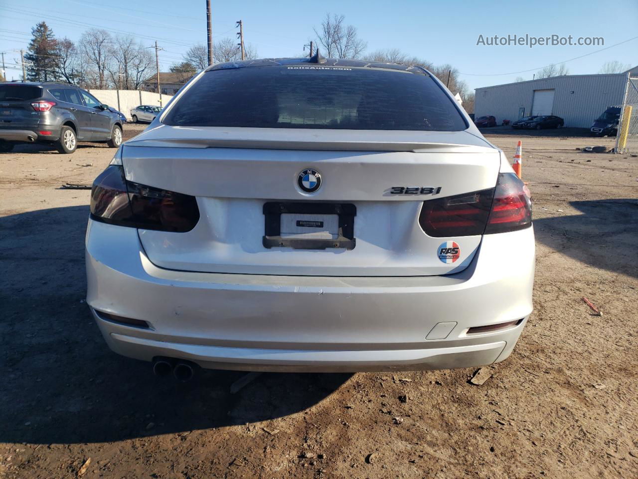 2014 Bmw 328 Xi Sulev Silver vin: WBA3B5C59EP539952