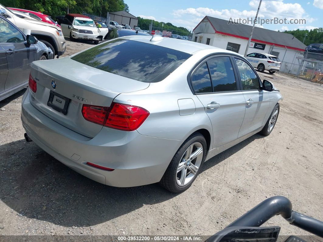 2015 Bmw 328i Xdrive Silver vin: WBA3B5C59FF963378