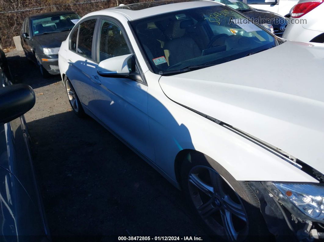 2013 Bmw 328i Xdrive White vin: WBA3B5C5XDF138950