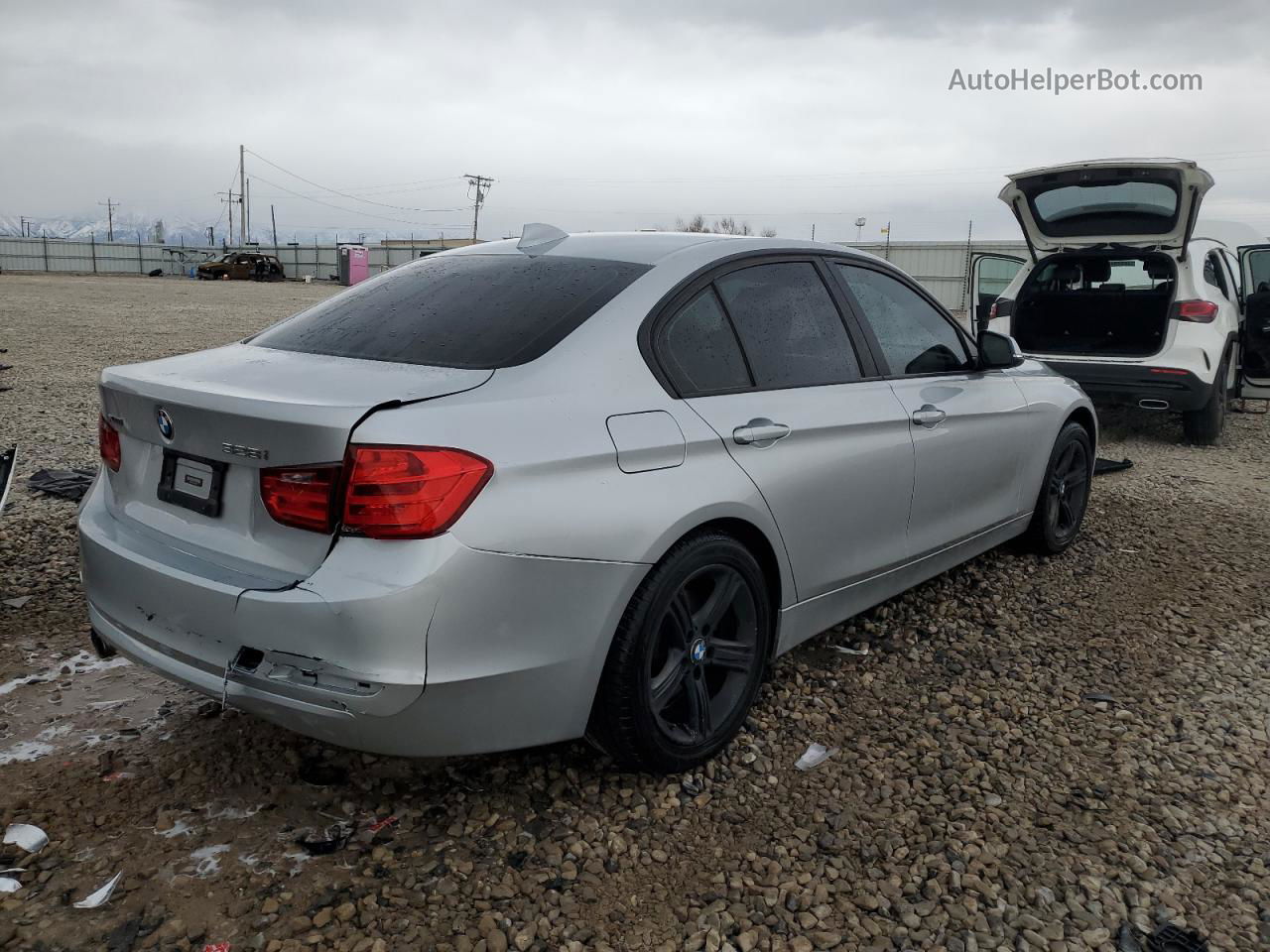 2013 Bmw 328 Xi Sulev Серебряный vin: WBA3B5C5XDF592096