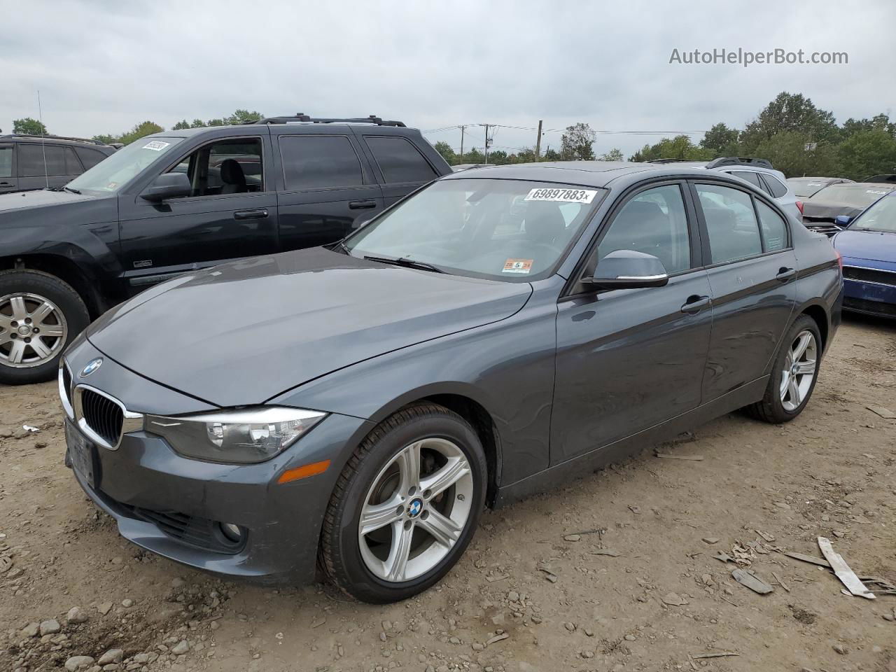 2013 Bmw 328 Xi Sulev Charcoal vin: WBA3B5C5XDF595452