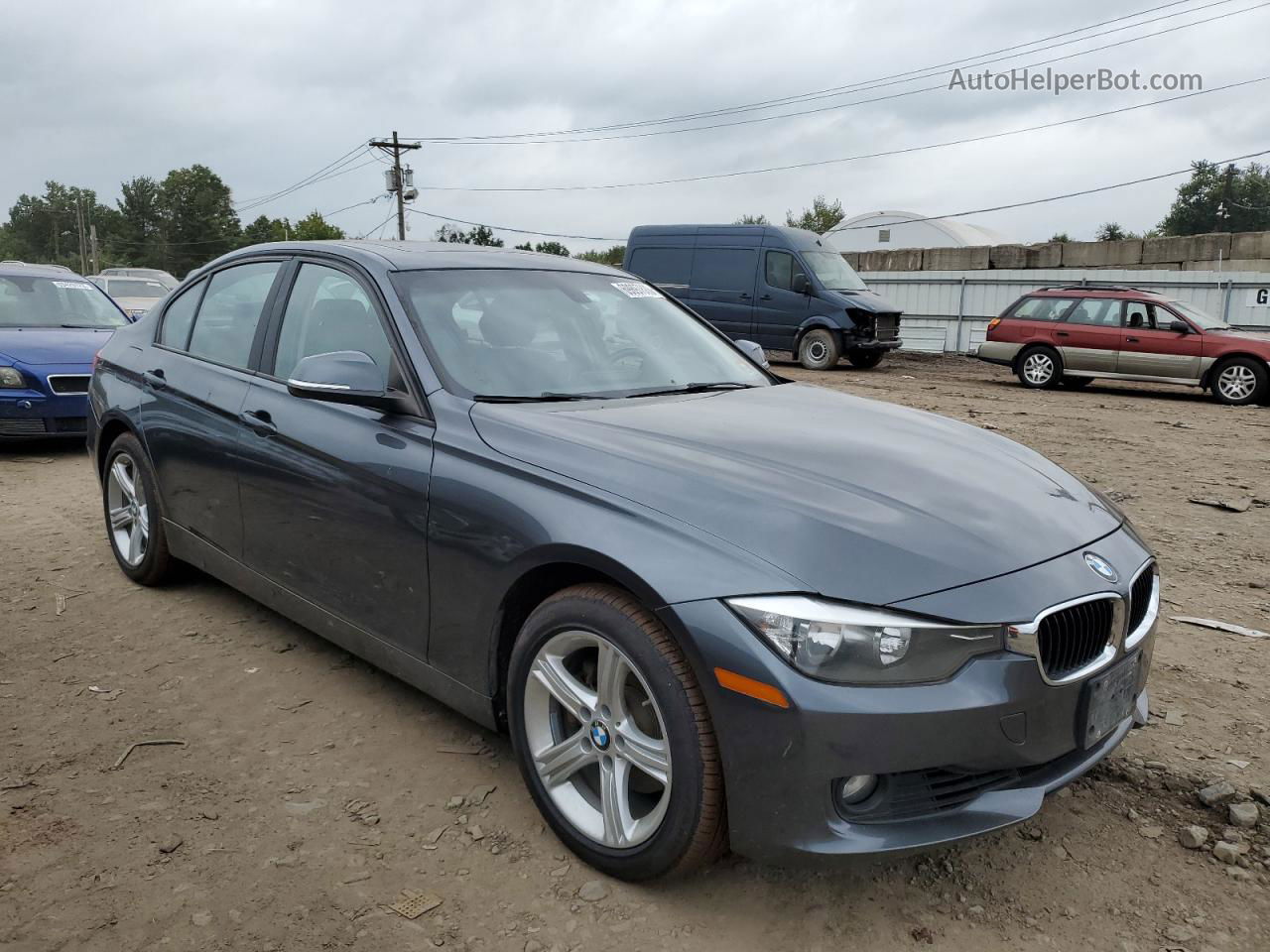 2013 Bmw 328 Xi Sulev Charcoal vin: WBA3B5C5XDF595452