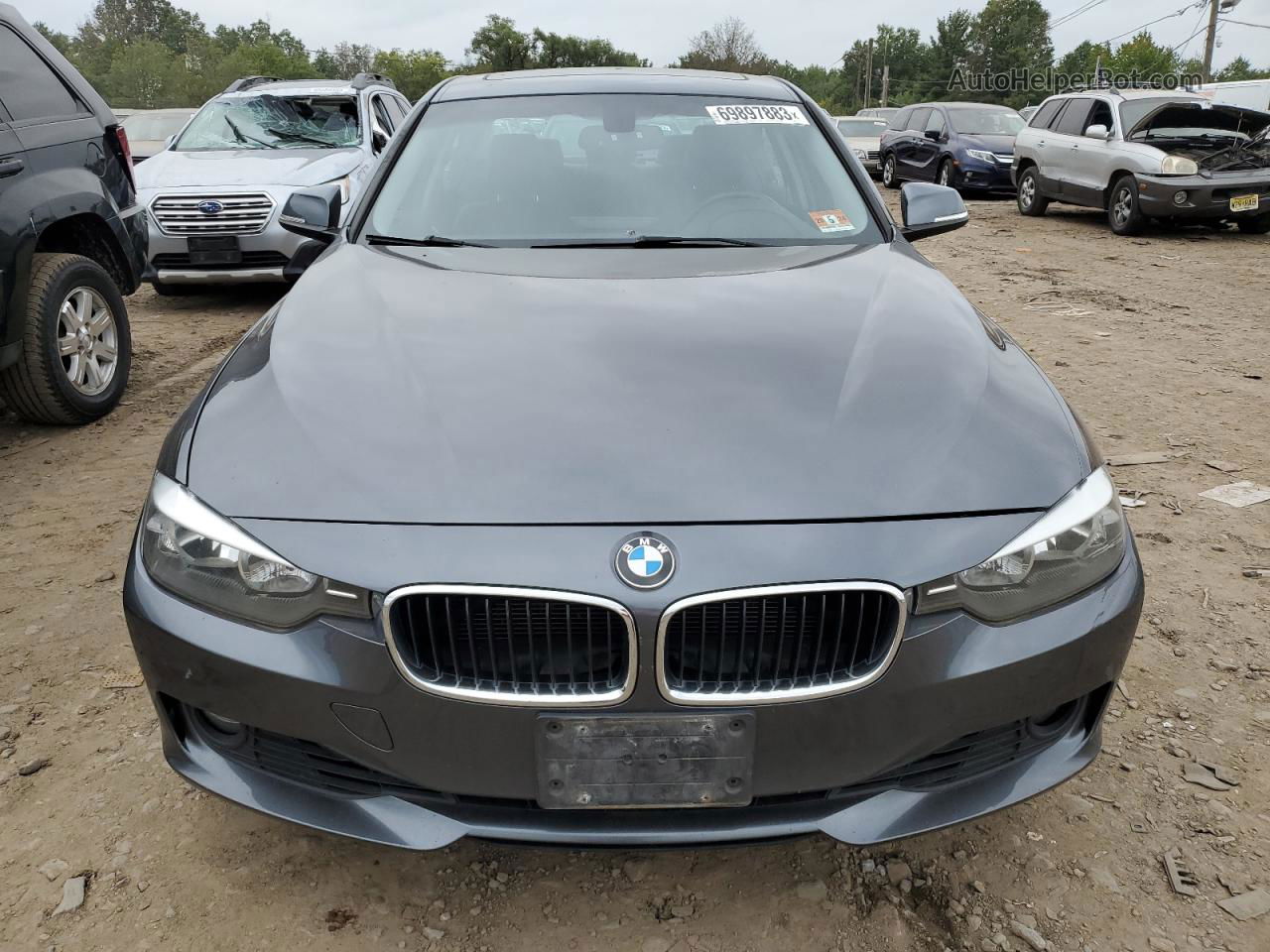 2013 Bmw 328 Xi Sulev Charcoal vin: WBA3B5C5XDF595452