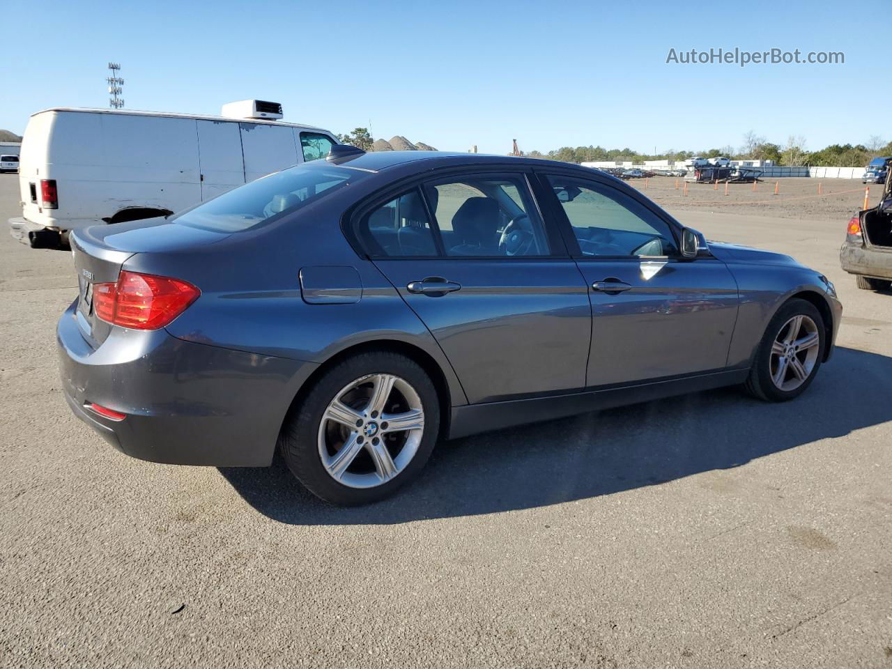 2014 Bmw 328 Xi Sulev Серый vin: WBA3B5C5XEF599762