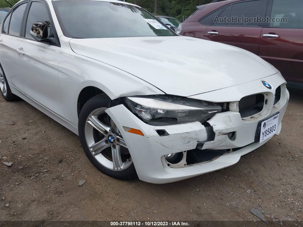 2014 Bmw 328i Xdrive White vin: WBA3B5C5XEP540284